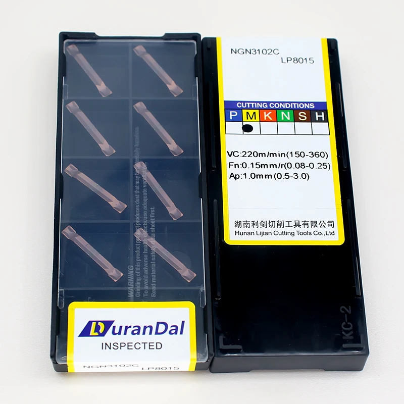 Imagem -06 - Original Dgn3102c Inserção de Carboneto de Ranhura Ferramentas de Torno Cnc Dgn3102 mm Inserção de Ferramenta de Separação para Aço Inoxidável 100