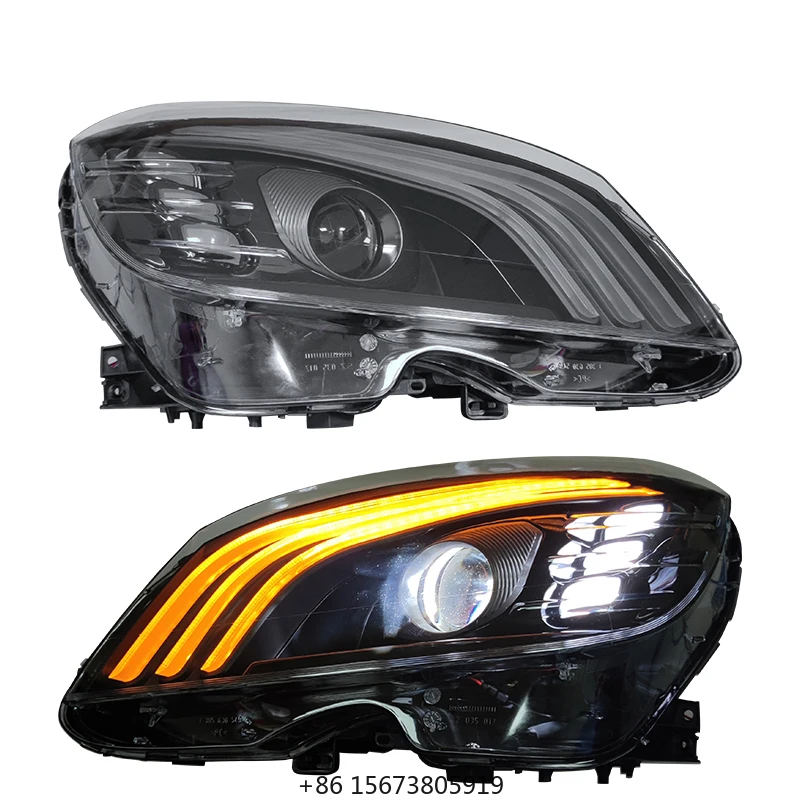 

Plug-and-Play LED Headlights for C-Class W204 2007-2011 Upgrade Headlights Automotive Accessories