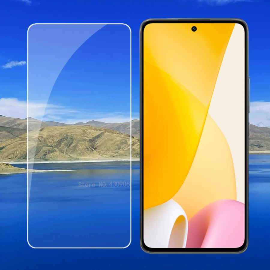 

3 Piece For Xiaomi 12 Lite Screen Protector Screen Coverage For Xiaomi mi 12 lite Transparent Tempered Glass Film edge 9H