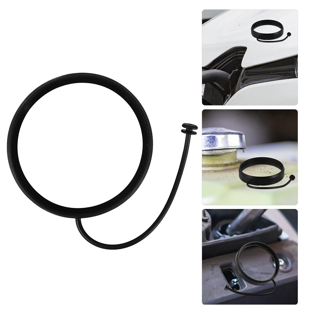 

2pcs Gas Tank Cap Rope Tether Durable Tpe Easy Install For Car Truck Oil Cover Anti-Loss Compatible With Multiple Models