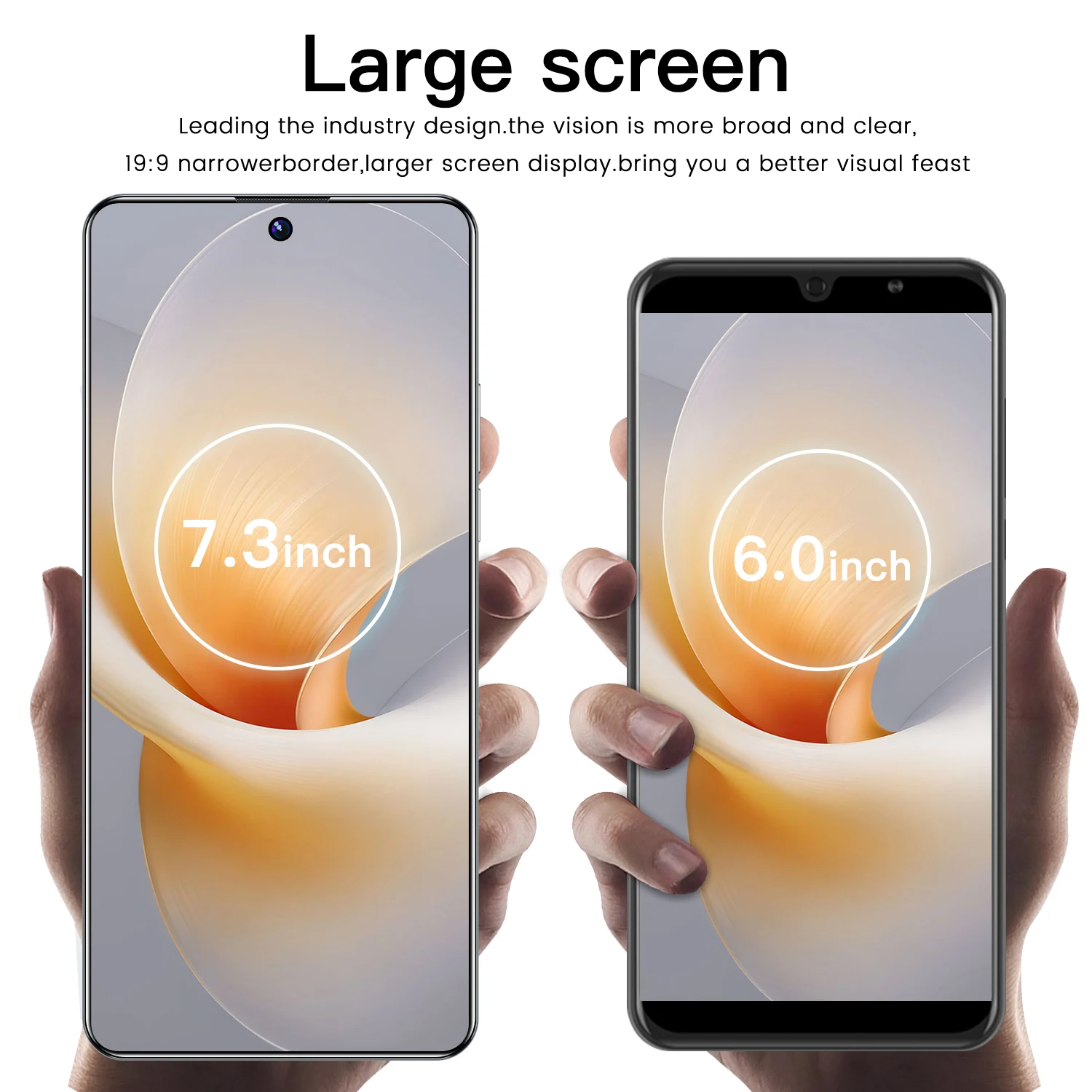New SmartPhone S25 Ultra 7.3 Inch CellPhone 32MP+50MP Android Moblie Phones 5G Dual Sim Card 8000mAh 16GB 1TB Unlocked Celulares