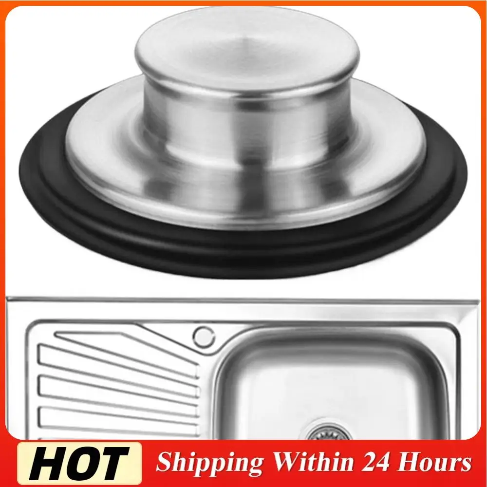 

3.15 Inch Garbage Disposal Stopper Anti-Clogging Stainless Steel Waste Plug Sink Drain Cover Kitchen Supplies