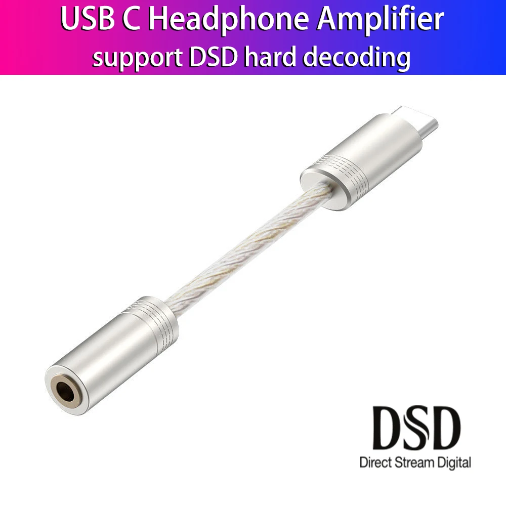 

Портативный усилитель для наушников цап 600Ω ESS ES9280C PRO HPA DSD128 USB Type C DAC Amp для Android Pixel SAMSUNG Xiaomi Redmi OnePlus Win10 Erilles CE0130