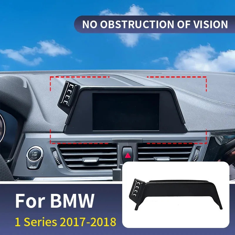 

Fit For 6.5-Inch Screen Car Phone Holder For BMW 1 Series 2017 2018 Fixed Base Navigation Bracket Wireless Charging