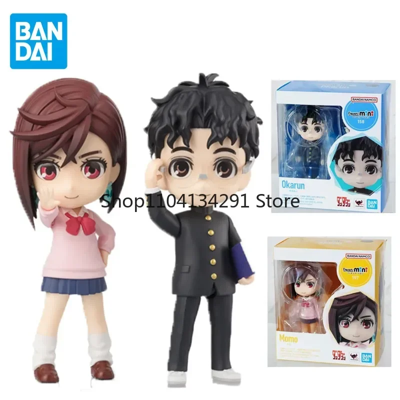 ฟิกเกอร์อนิเมะ Bandai Original Figuarts Mini DAN DA DAN ตัวละคร Oksrun Momo ของเล่นแอคชั่นฟิกเกอร์สำหรับเด็กชาย เด็กหญิง ของขวัญวันเกิด