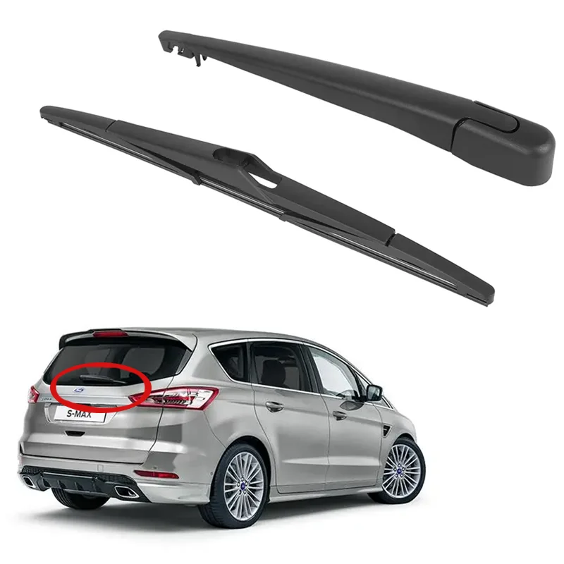 Car Wiper For Ford S-Max 320MM 2010 Onwards Rear Windscreen Wiper Arm and Blade Brushes Back Windscreen Wipers Auto Accessories