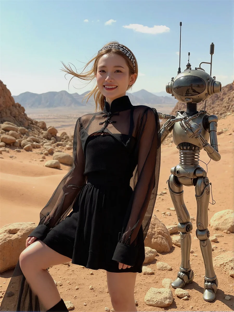 黒シャツ女性長袖フィットオーバーサイズボーイフレンドスタイルボタンフロントシンプルベーシックミニマリストファッションストリート女性トップス新しい