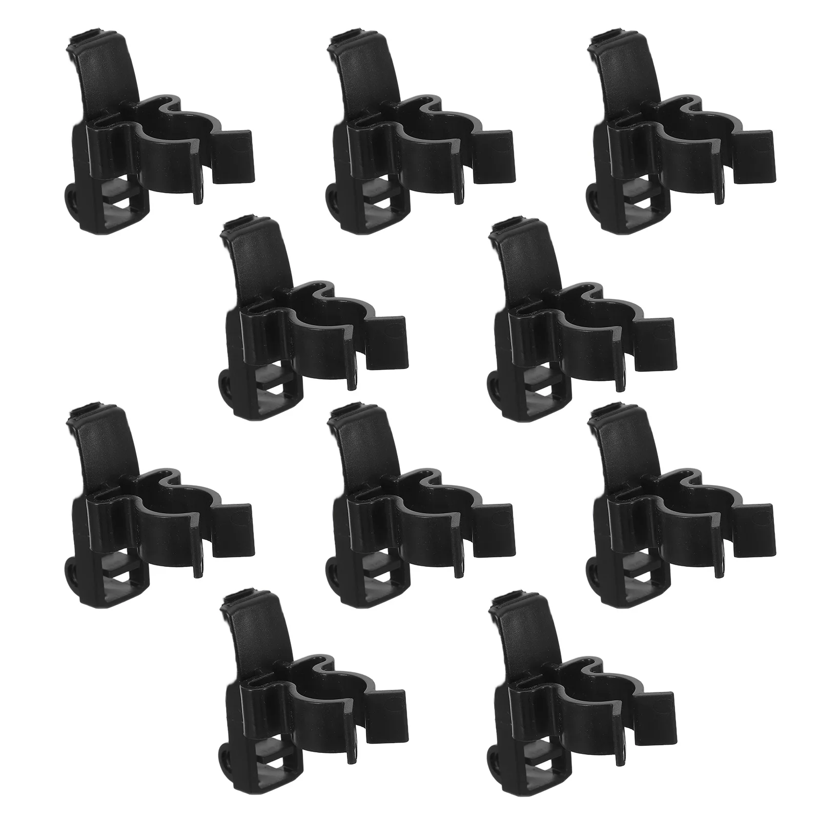 

10pcs Hole Board Clips For Garage Pegboard Tool Organizer Clamps Board Tool Hangers Wall Storage Clamp Utility Clips