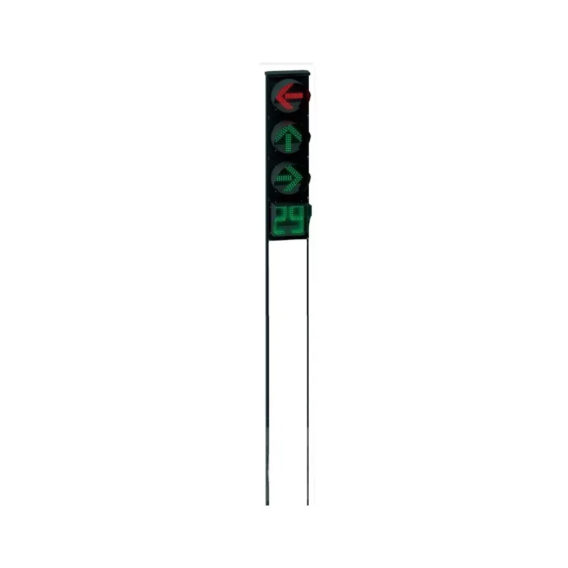 Integrated LED Message  Screen Crosswalk Traffic Signal pedestrian lights