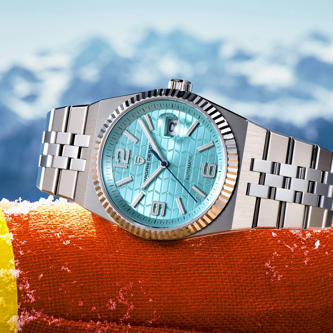 

PAGANI DESIGN New Watches 3D Rhombus Dial Luxury Automatic Watch For Men Fashion AR Sapphire crystal Mechanical Wrist watch 2026