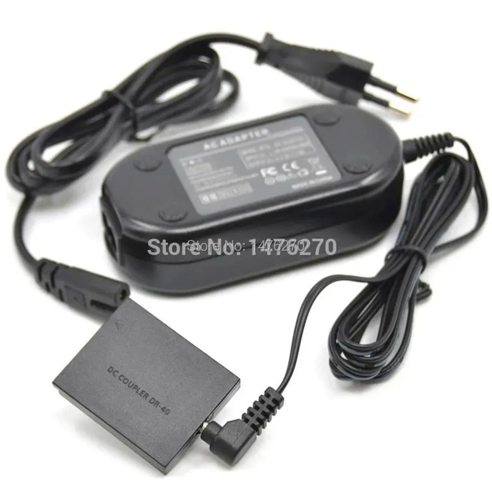 DR-40 NB-6LH NB-6L NB6L baterai Dummy + ACK-DC40 AC Power Adapter CA-PS500 untuk Canon SD980 SD3500 SD4000 D10 S90 S95 D30 SD1200 IS