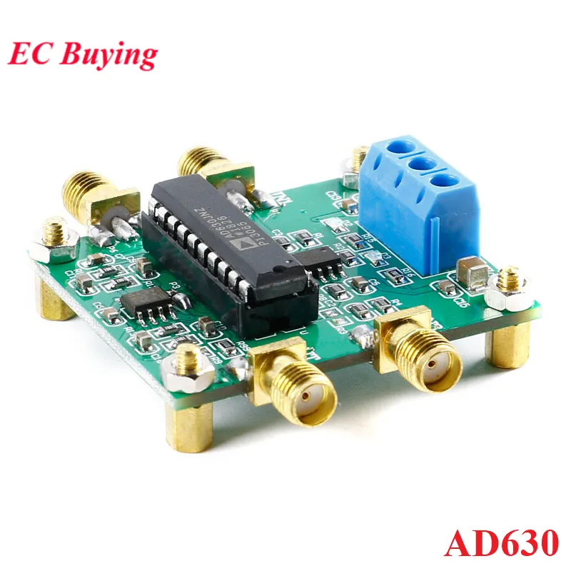 AD630 Balanced Modulator Module Lock-in Amplifier Board Module LIA Phase Sensitive Detection Weak Signal Conditioning PCB Board