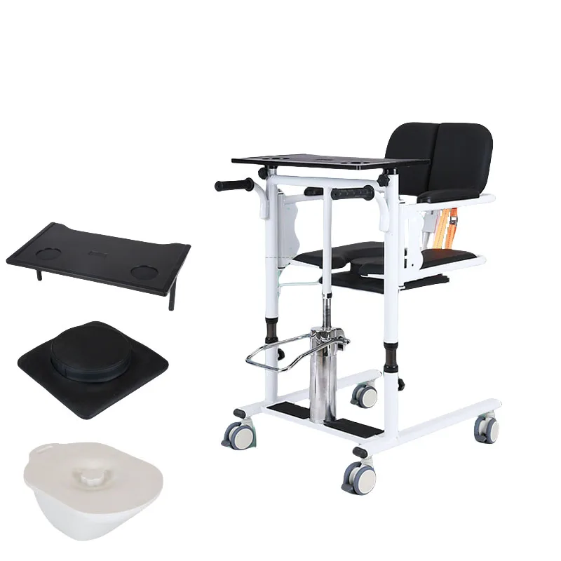 Style Transfer the Chair with Toilet and Dining Table for Patient Use