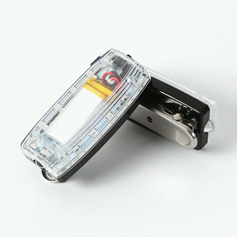 LED Shoulder Light Charging Red Blue Burst Flashing Warning Night Riding Flash Duty Security Shoulder Flashing Patrol Signal