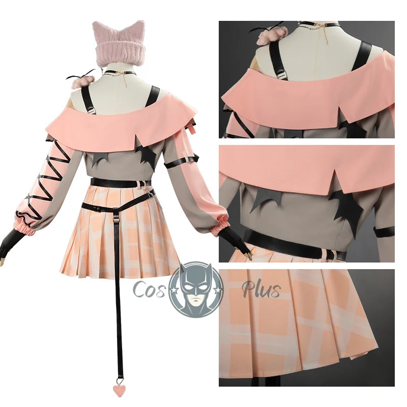 Anime PJSK MORE MORE JUMP Cosplay Costume Hanasato Minori Momoi Airi Hinomori Shizuku Little Devil Universal Uniform Dress Girl