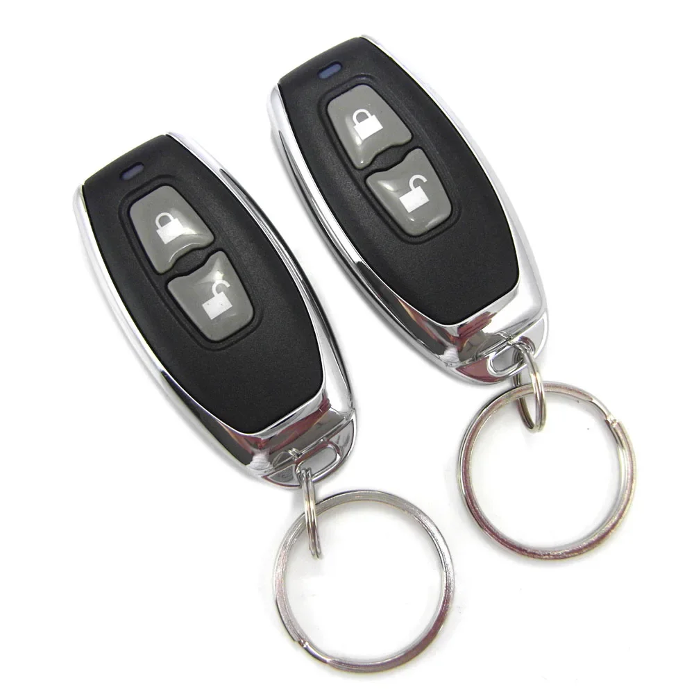 NEW Universal Keyless Entry System Car Alarm Systems Device Auto Remote Control Kit Door Lock Vehicle Central Locking And Unlock