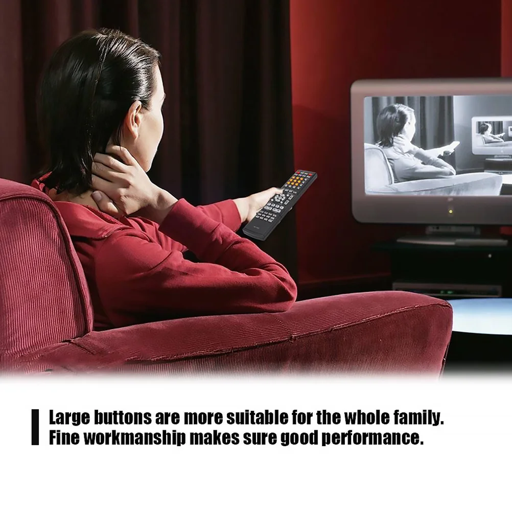 

Learning Remote Control For Av Receiver Replacement Wireless Infrared Audio Video Controller Compatible With Avr-591 No