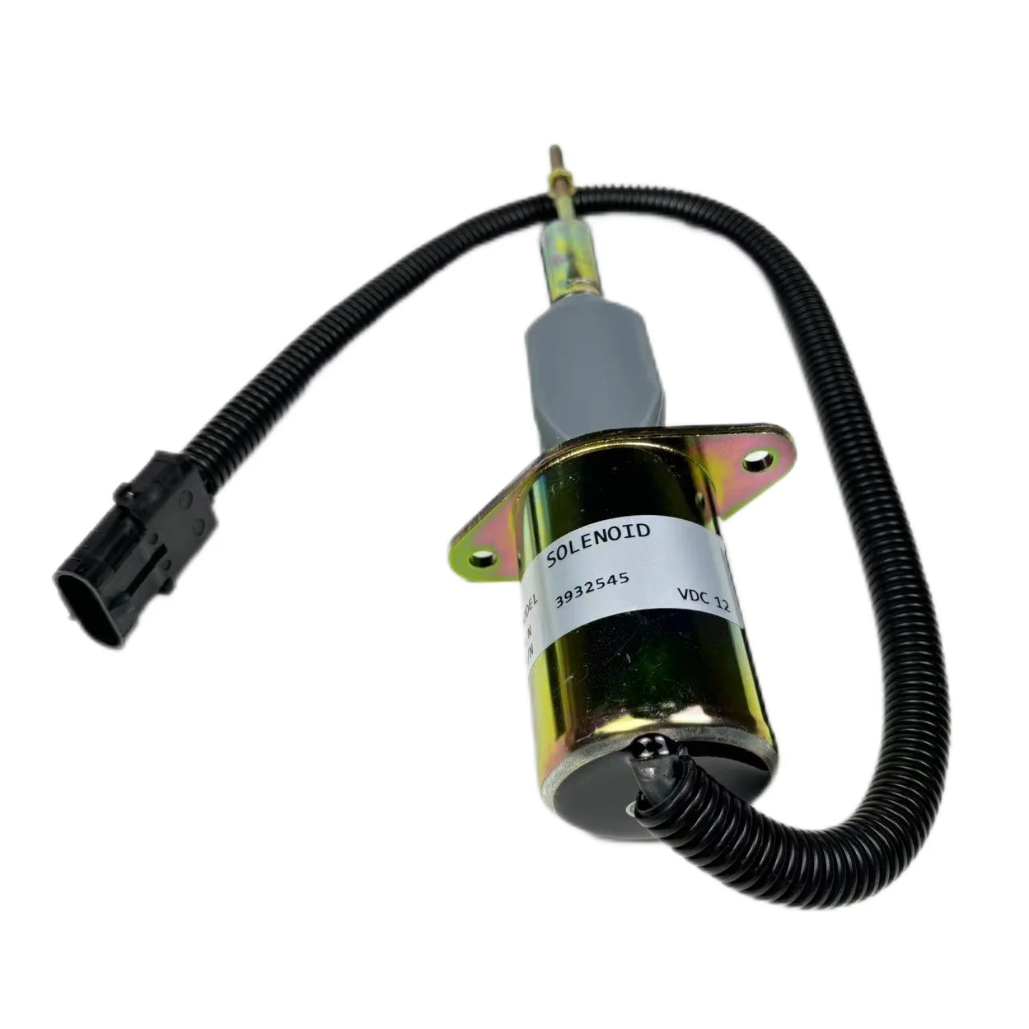 12V Fuel Shut Off Solenoid 3932545 SA-4639-12 For Cummins 4B3.9 6CT 6CTA High Quality