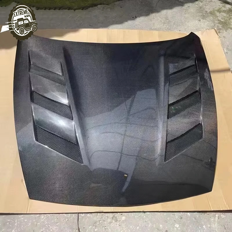 

New High Quality Nissan 370Z 2008-2019 Carbon Fiber Perforated Engine Hood-Black OEM ODM Brand Universal Fitment