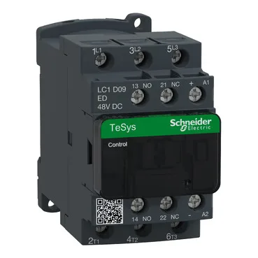 Schneider Contactor LC1D09EDC 48VDC