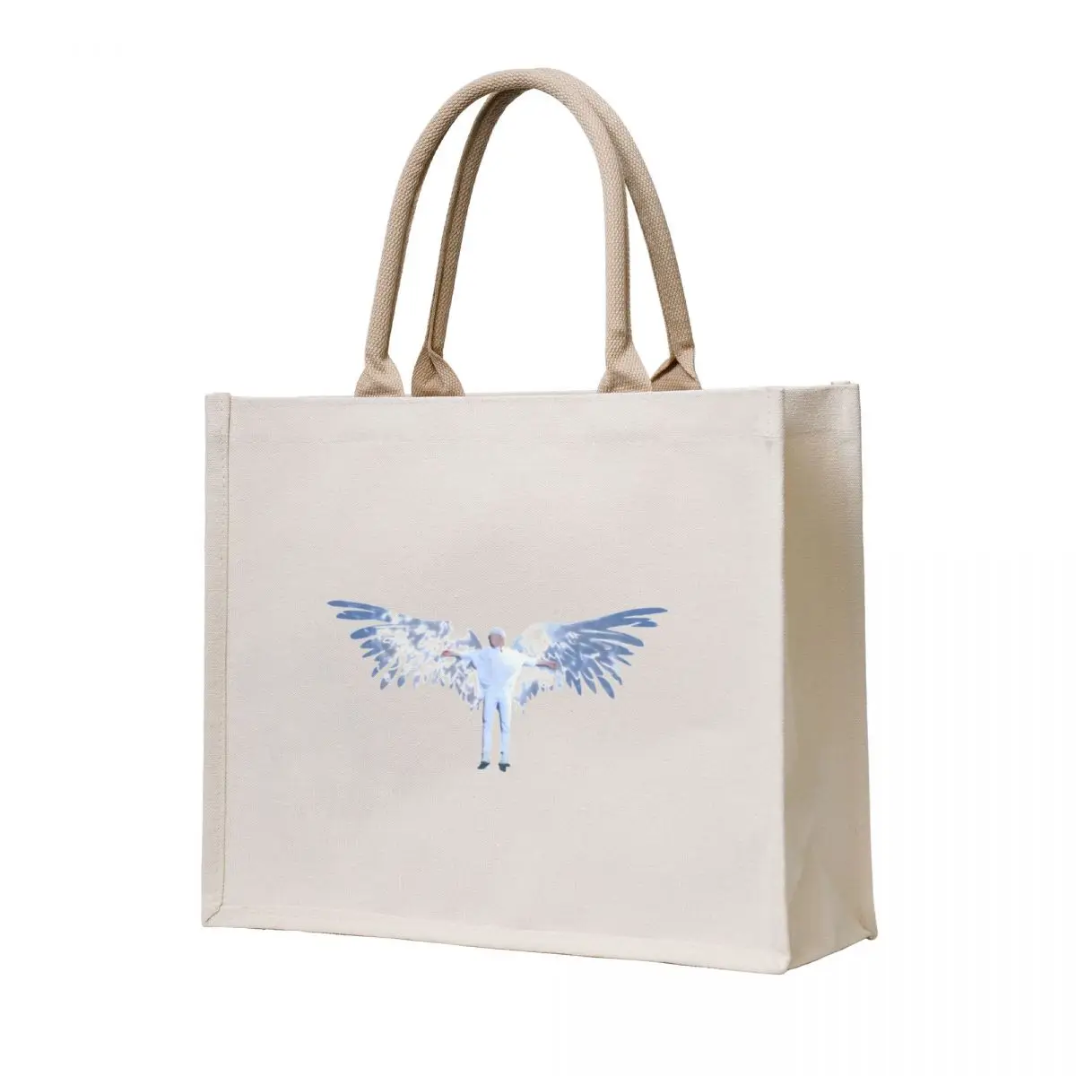 

Hyunjin blueprint mv wings minimalist Tote Bag Women's shopping bag Reusable bags shopper bags