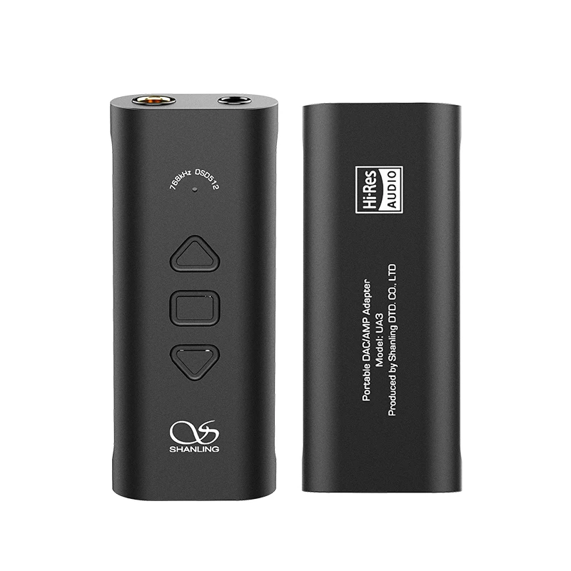 SHANLING UA3 Hallo-Res HIFI Tragbare USB DAC Kopfhörer Verstärker AMP AK4493SEQ Typ-C zu 3,5mm 4,4mm Audio Adapter Für PC Telefon Mac