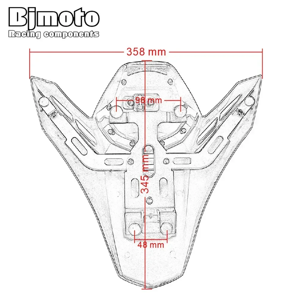 オートバイの後部座席用のリアシートカバー,カワサキz 900,abs,2017-2020, 2021, 2022, 2023, 2024用のフェアリングカバー