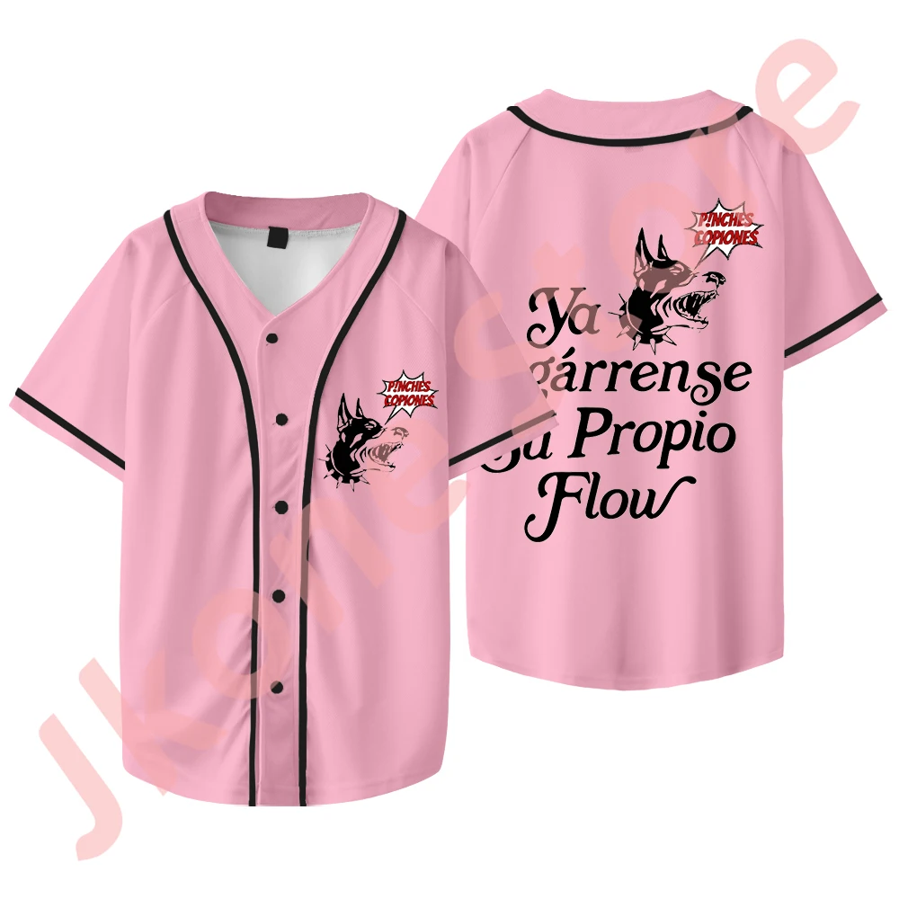 Peso Pluma 2024 Exodo Tour Merch kurtka baseballowa nowe logo Jersey kobiety mężczyźni moda Casual t-shirty z krótkim rękawem