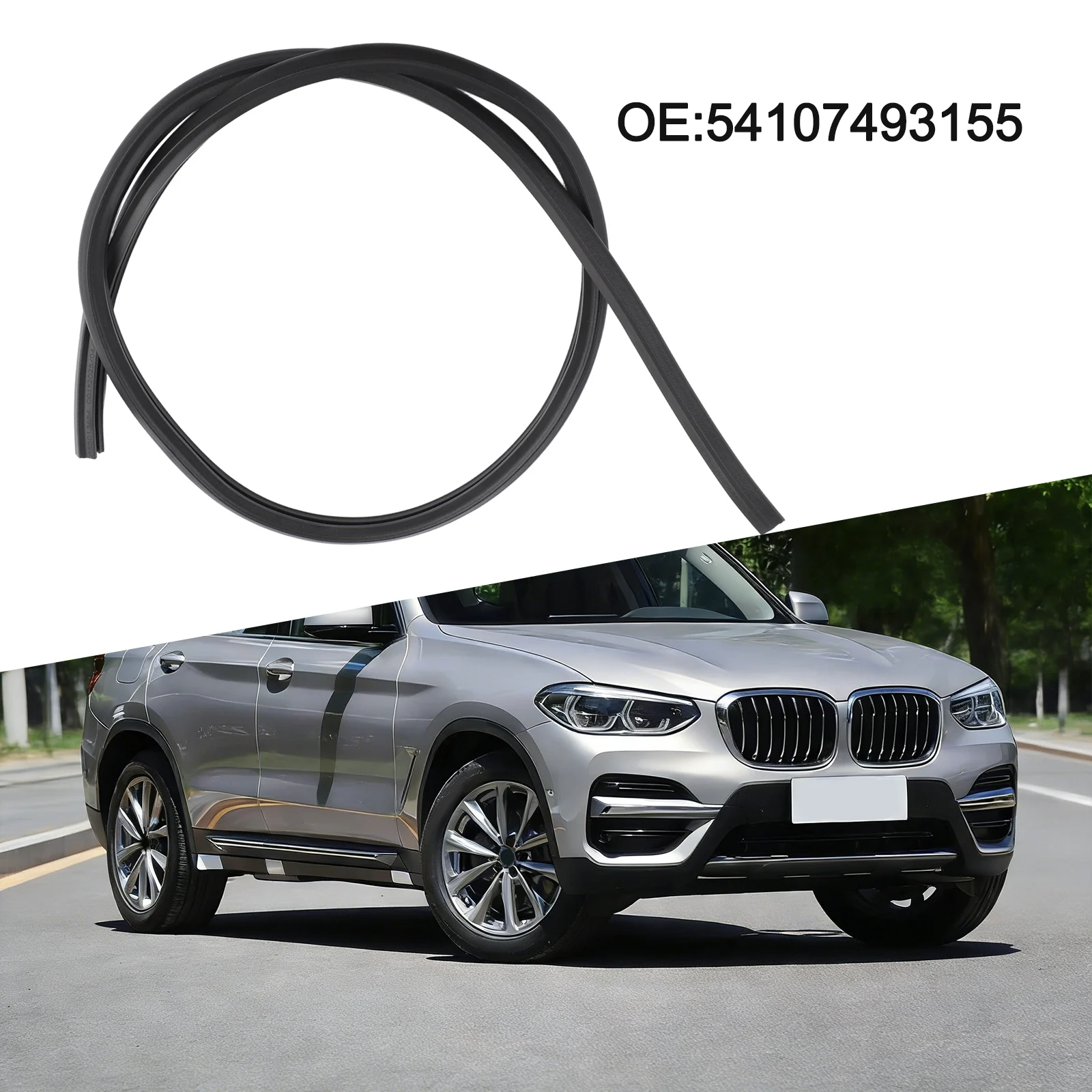 

Уплотнительная резиновая полоса передней части крыши (люка) для BMW X3 G01 G08 X4 G02 X5 G05 X6 G06 X7 54105B32973 54107493155