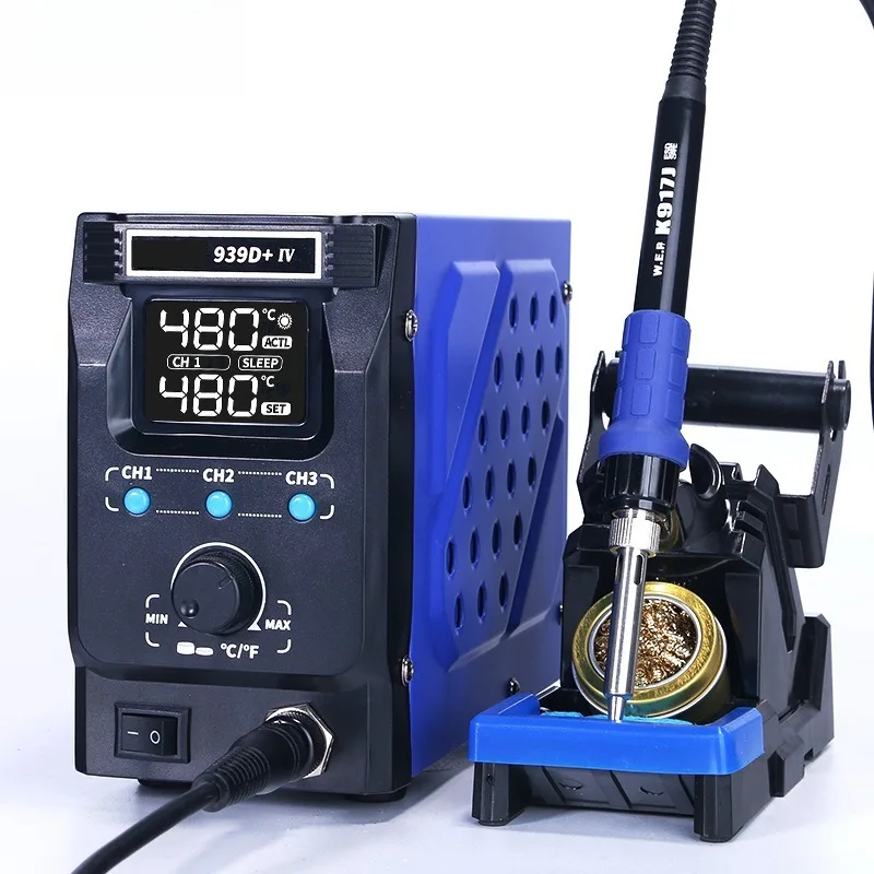 Screen Smart Digital Display Rework Station Phone Repair Soldering Station Hot Air Gun DC Power Supply Welding Tool