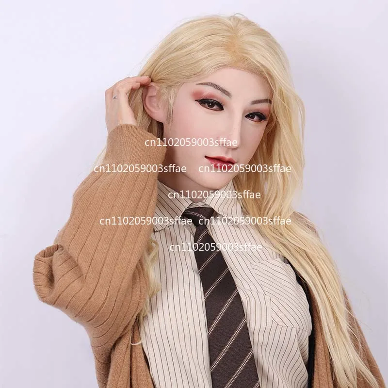 Silicone face simulation mask dressing up ROANYER/Yuanye/Fetizen Xiaohui (mask only)