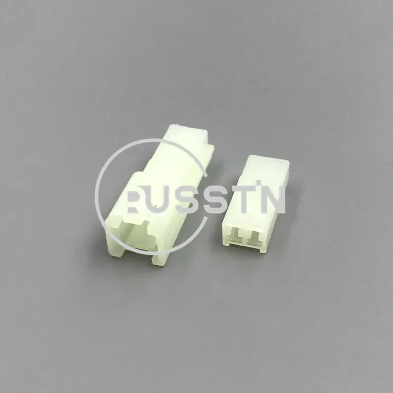1 Set 2 Hole Electronic Automotive Connector Car Household Plug Crimp Terminal Socket AC Assembly