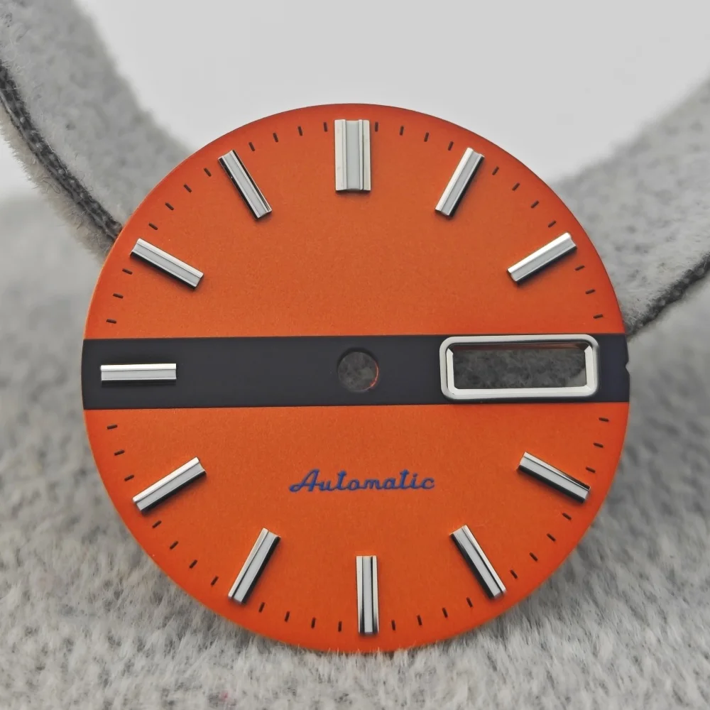 Quadrante NH36 con superficie modello sole S orologio subacqueo misura 28,5 mm cassa puntatore accessorio orologio meccanico modificato 4R36