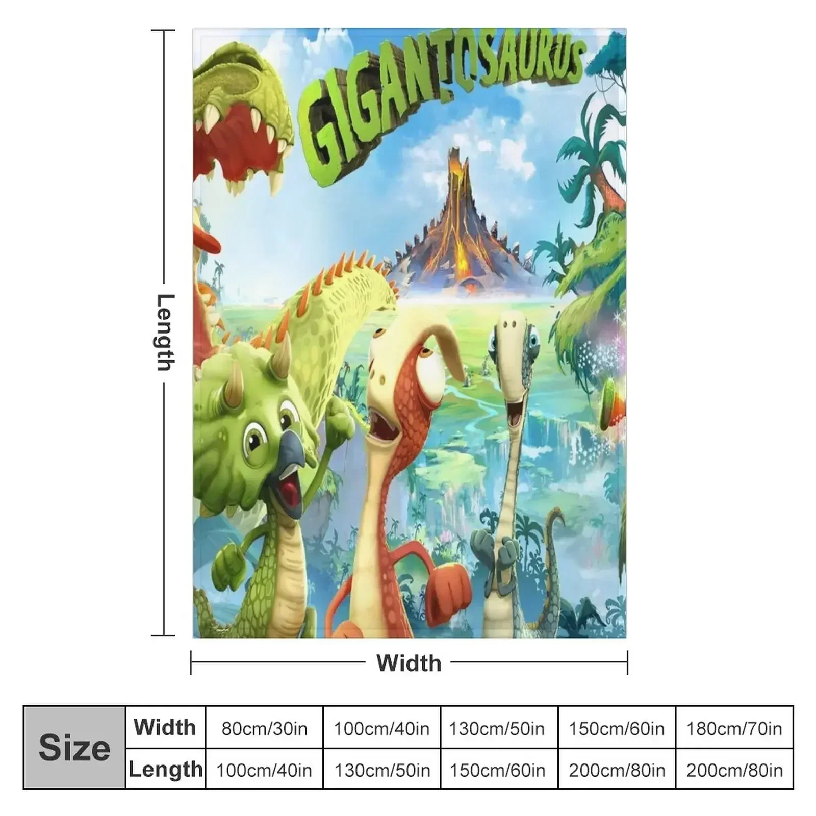 funny gigantosaurus gift for fans Throw Blanket Luxury Thicken Summer Thins Blankets