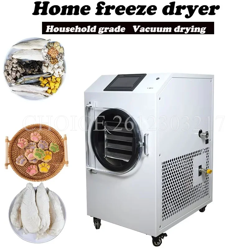 USA In-Stock Vegetables Fruit Vacuum Freeze Dryer Mini Lyophilizer Food Freeze Drying Food Dehydrator for Household