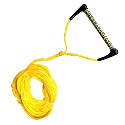 Mango de cuerda para esquí acuático de 72 pies con línea recta para esquí acuático, Wakeboarding, patinaje, barco, Jetski