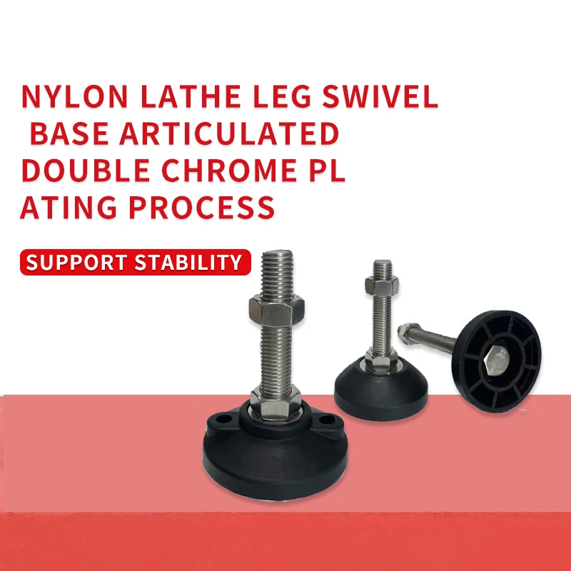 

Adjustable Nylon Lathe Leg Swivel Base Articulating Leveling Camera Accessories Legs