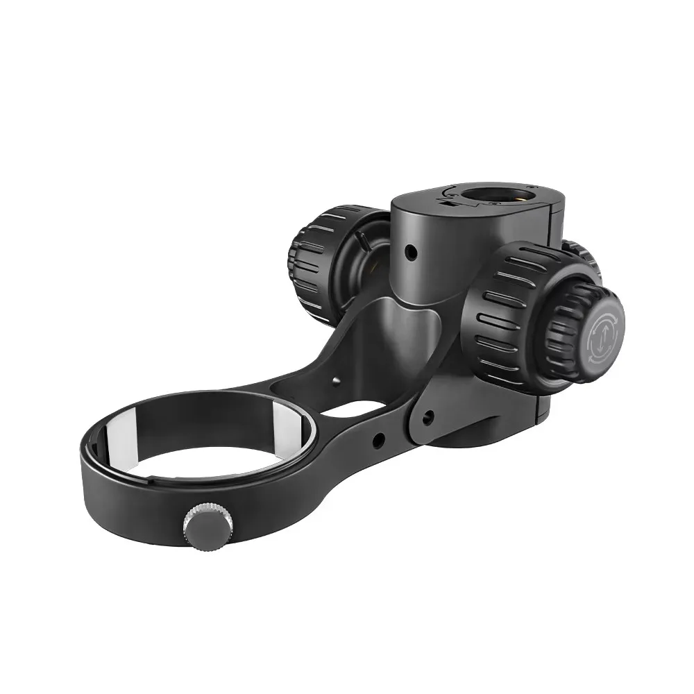 YCS 76MM Diameter Microscope Lifting Bracket Head Holder Stereo Zoom Adjustable Trinocular Binocular Microscope Focus Arms Tool