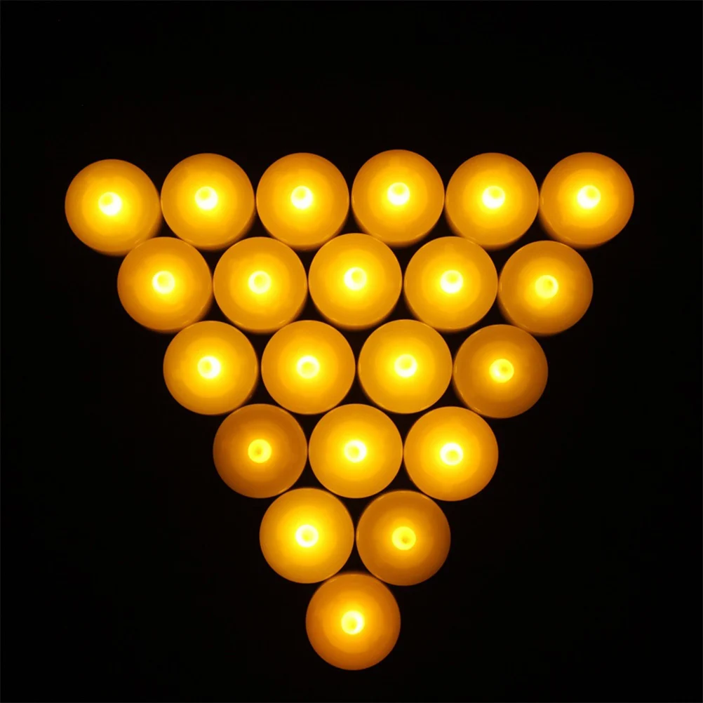 

12 Pcs Electronic Light Electric Candles Operated Birthday Flameless Flashing