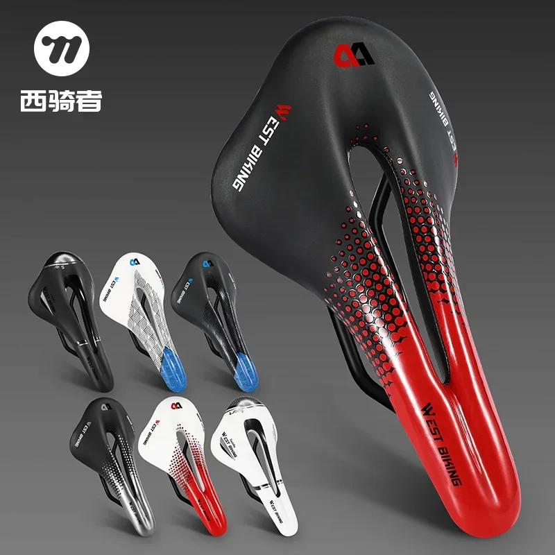 WEST BIKING Bicycle Cushion Comfortable Riding Road Bike Saddle Mountain Accessories велосипед seat  mtb saddle