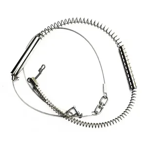 1 قطعة أقوى الربيع لاستبدال مصيدة الخنزير مع المكسرات سلك كابل قطر 4 مم أفضل 6 مبيعات مصيدة زنبرك خنزير - No2