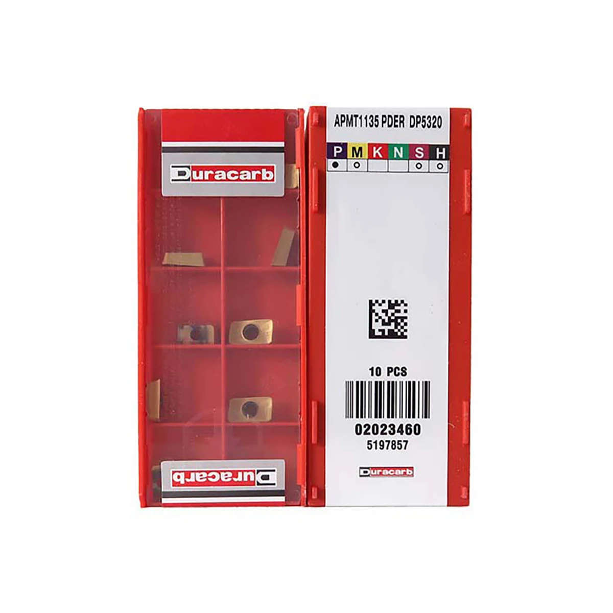 Duracarb 100% Original APMT APMT1135 PDER DP5320 APMT1604 PDER DP5420 Tool Inserts Carbide Milling And Turning Milling Cutter