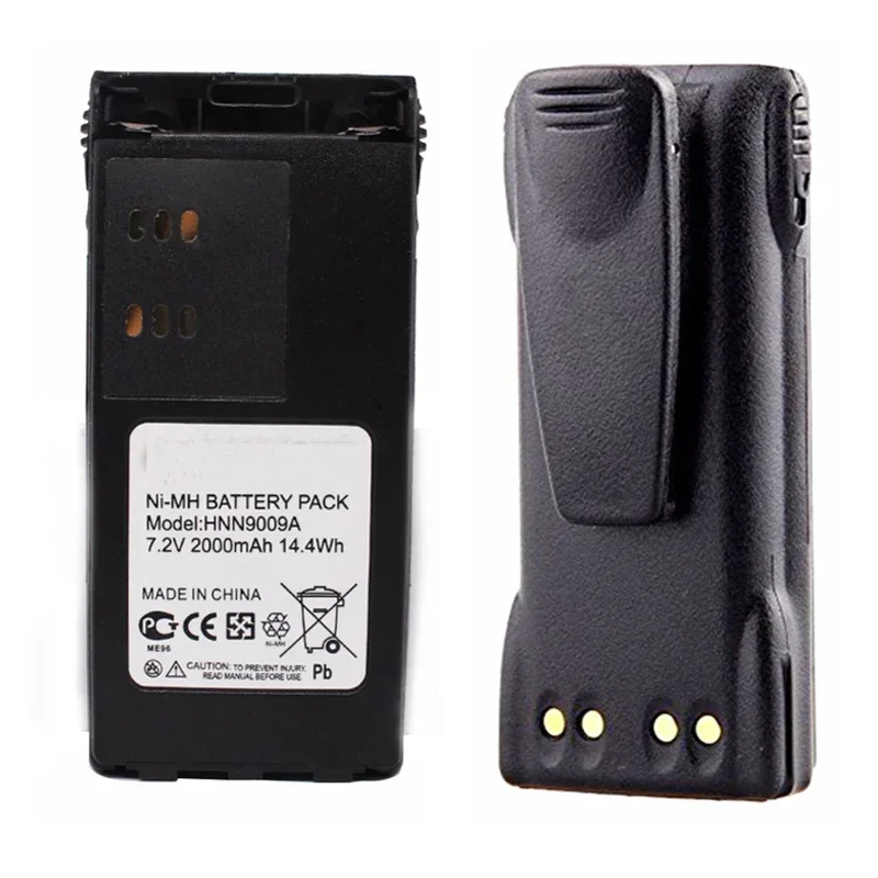 HNN9009A 7.2V 2000mAh Ni-Mh Battery For Motorola Walkie Talkie HT750 HT1550 GP140 GP320 GP328 GP338 GP340 GP360 Pro5150 Radio