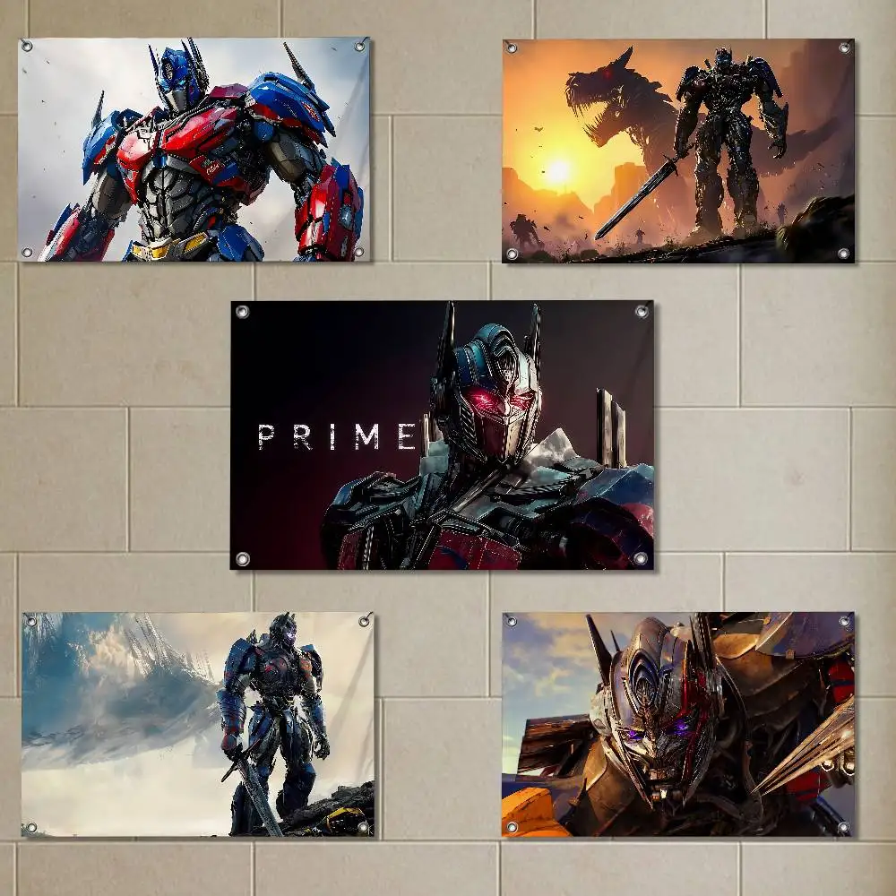 

O-Optimus Prime Robot Megatron Flags for party living room camping bedroom carnival booth interior decorations
