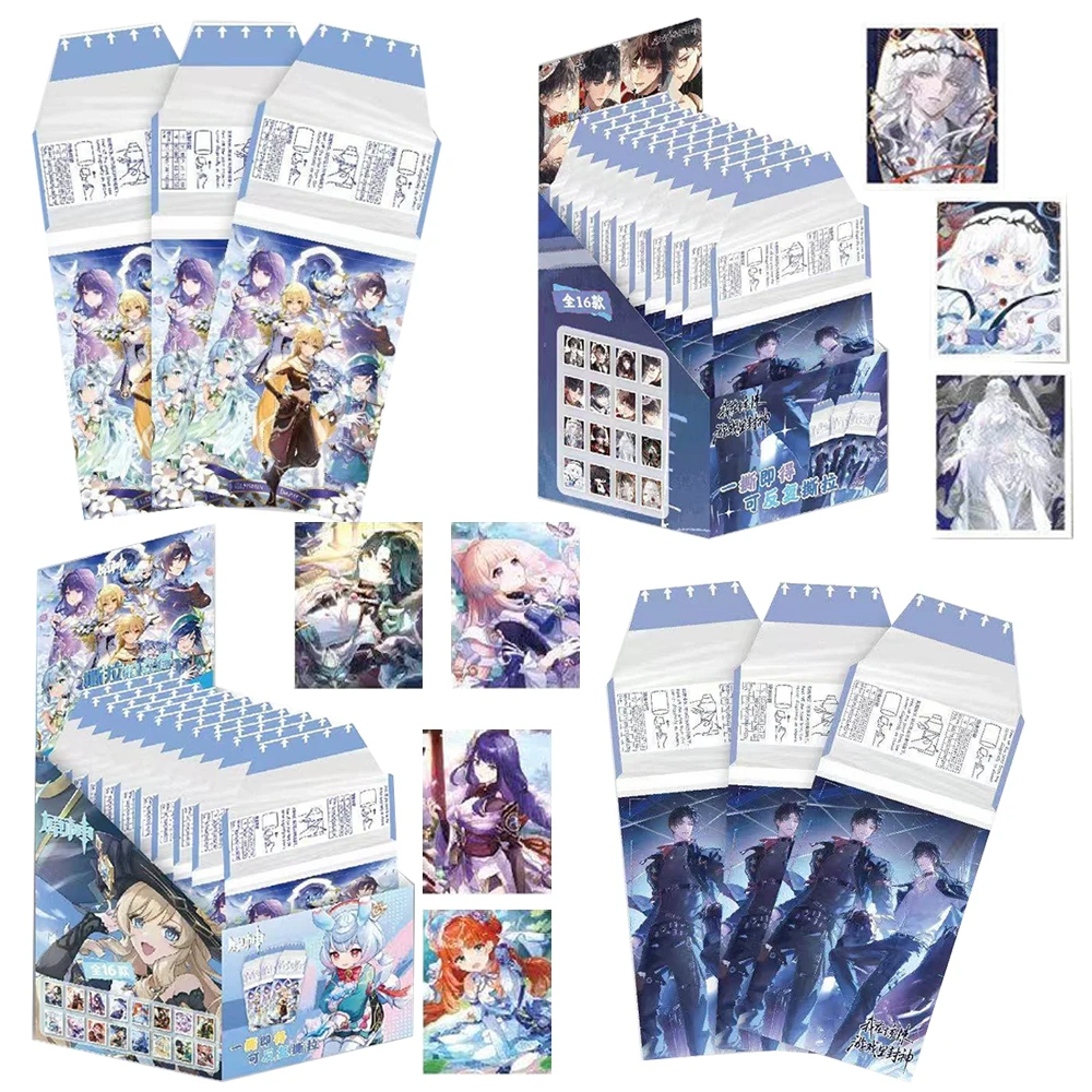 

Popular Anime Peripheral Tearable Photo Cards Creative Game Goods Exclusive Room Desk Decorations Collection Gifts for Children