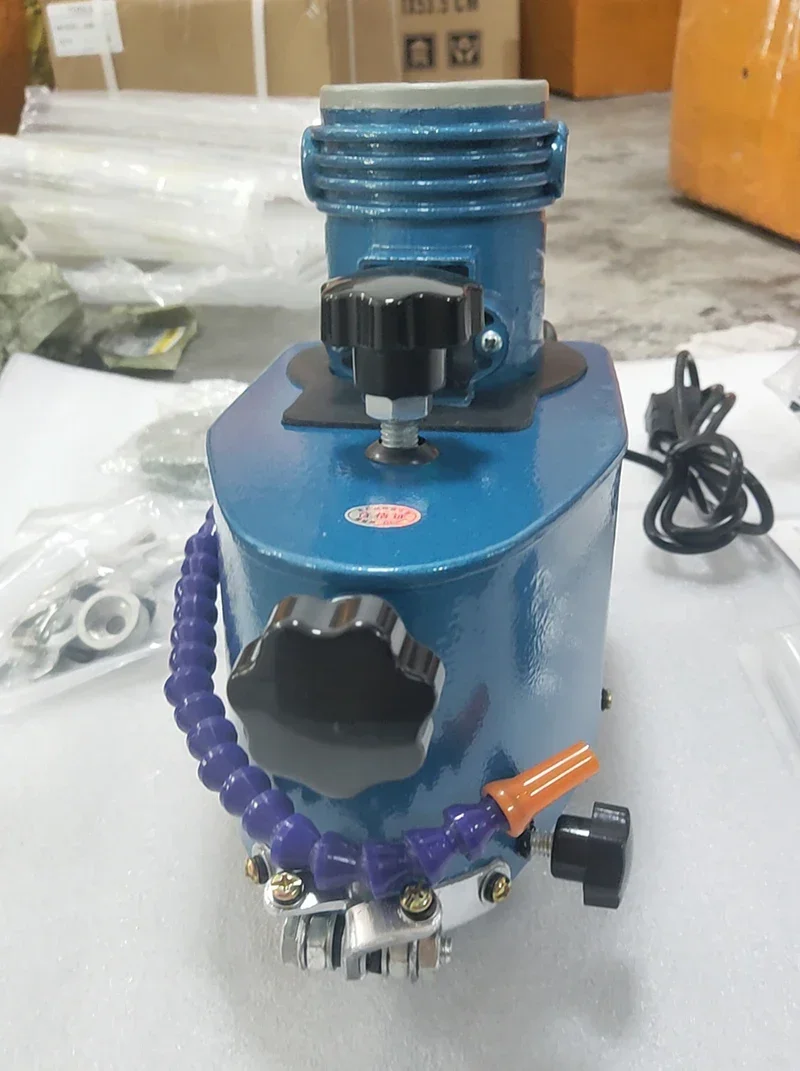 220V/820W Electric Tool Convenient Portable Glass Grinding Machine  Small Glass Straight Roller Polishing Trim