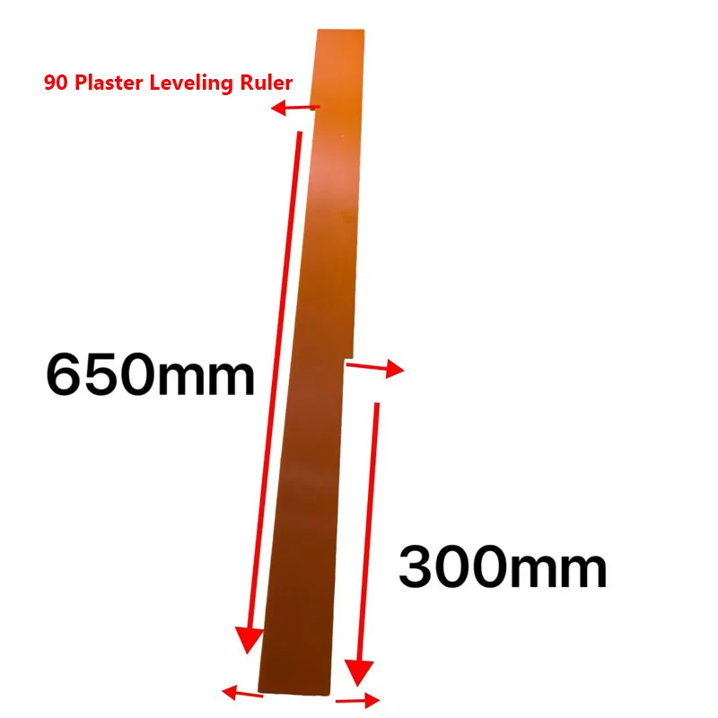 Durable Tile Mortar Screeding Ruler 60cm Rapid Plaster Tile Trowel Leveling Tool for Floor Tile Installation