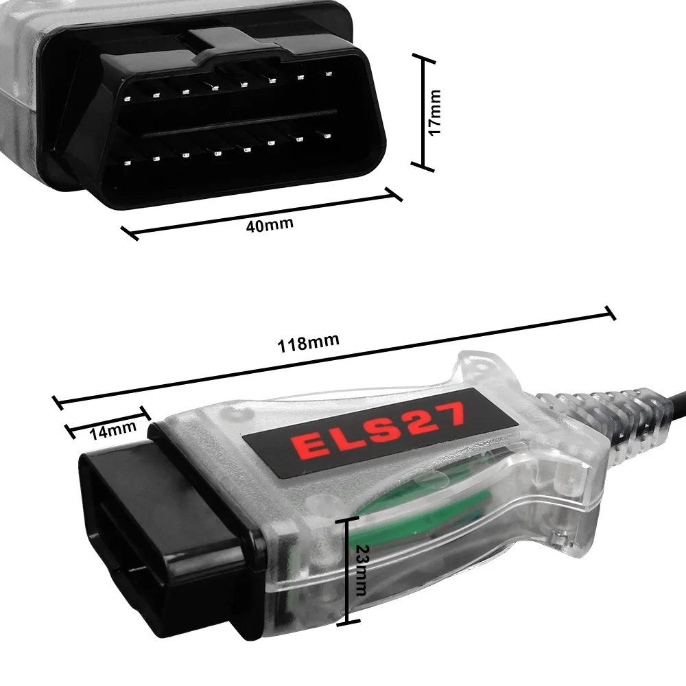 NEW ELS27 Forscan V2.3.7 Car OBD2 Scanner ELM327 Diagnostic Tool Accessories For Mazda 3 CX5 6 Ford Focus MK2 MK3 Fiesta Lincoln