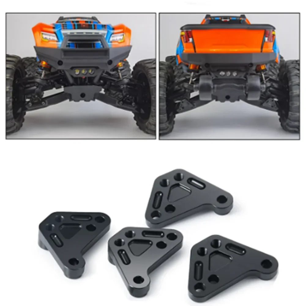 

4Pcs Front & Rear Heighten Shock Mount for Traxxas Maxx WideMaxx Small X 1/10 RC Crawler Car Upgrade Parts