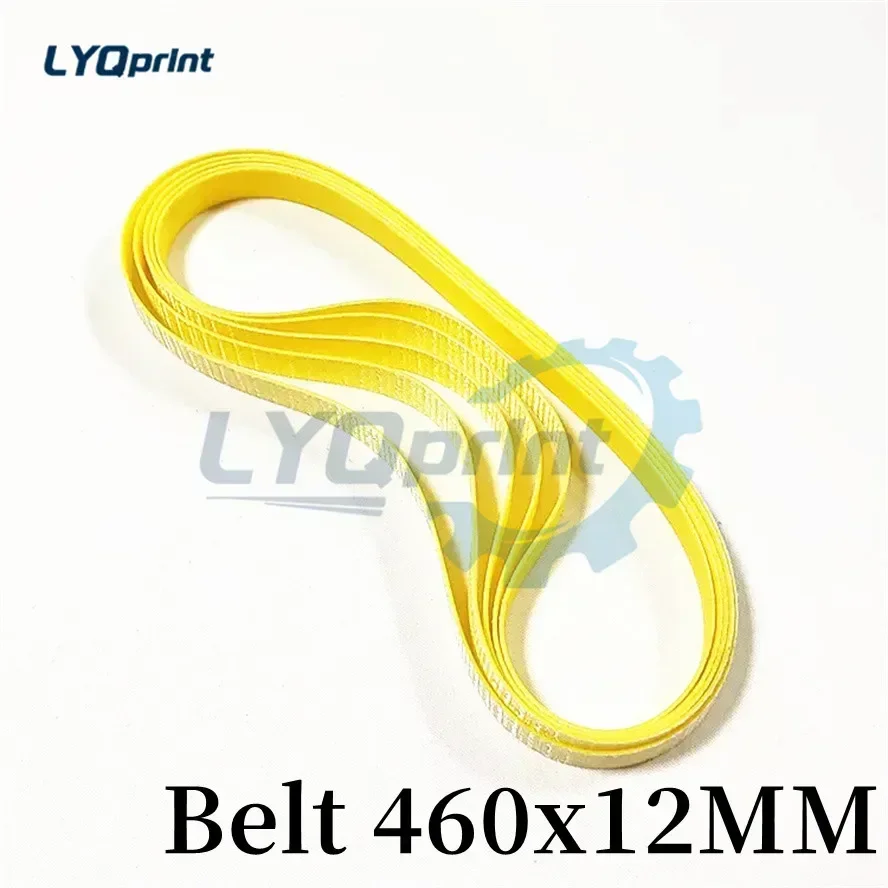 Yellow Powder Spray Belt 460x12MM Slow Down Belt For Heidelberg Printing Machine